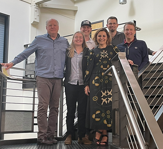 Illustration of pathways with colored circles at points along the paths.